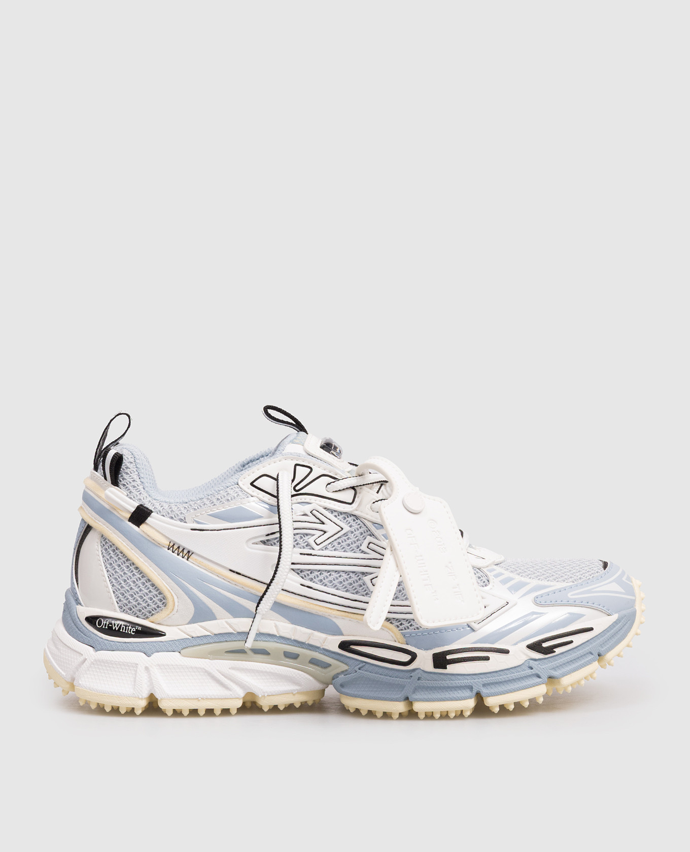 Blue Be Right Back Mesh Logo Combo Sneakers