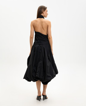Magda Butrym Black dress with an open back DRESS09116526