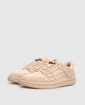 AMIRI Beige suede Skel Top sneakers AMSNSN1075