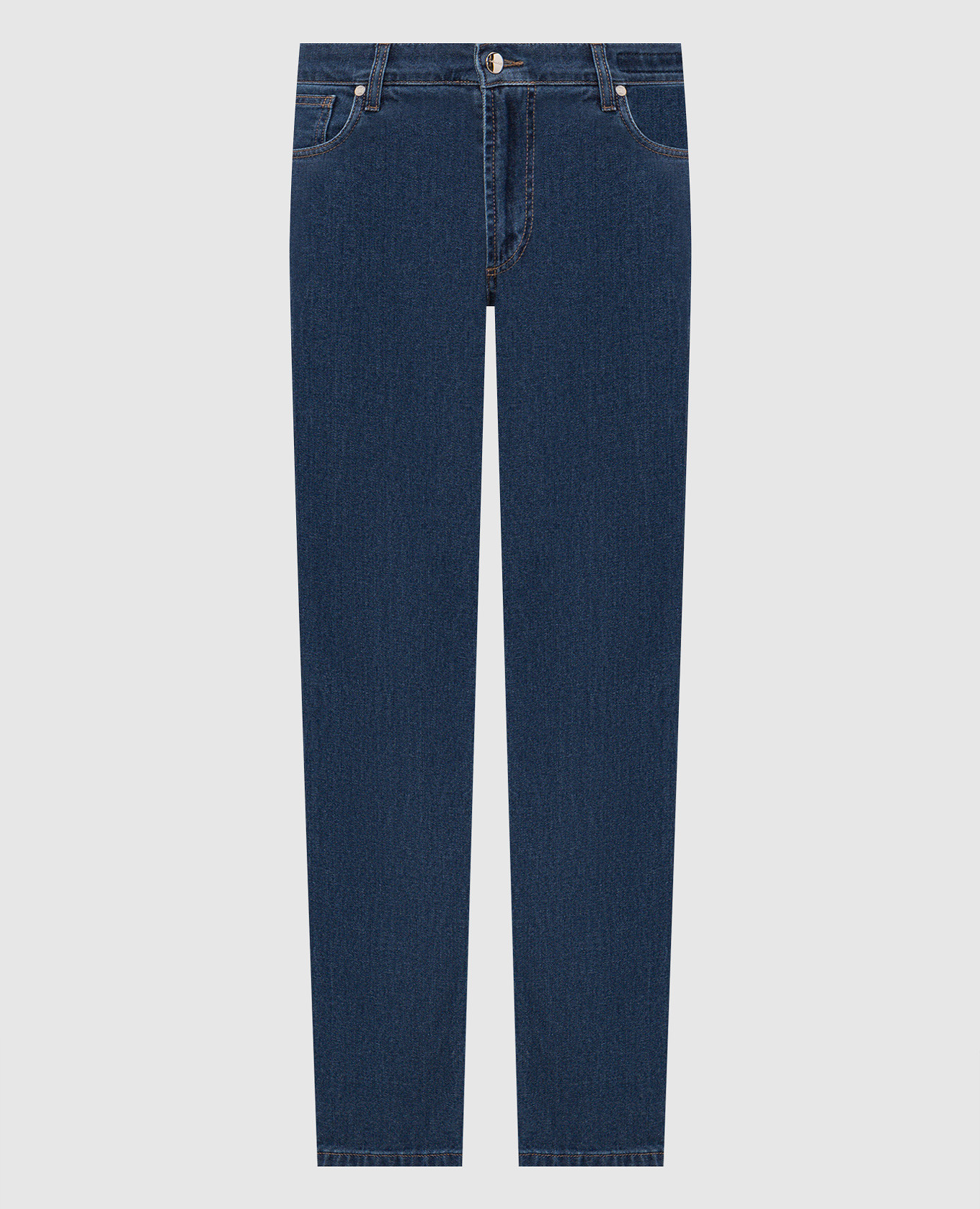 Blue jeans with a patch