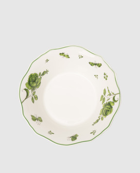 Geminiano Cozzi 1765 White porcelain salad bowl Rosa Rosae SKBBU24249019