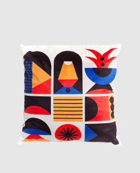 Qeeboo Oggian Face decorative pillow 48001FA