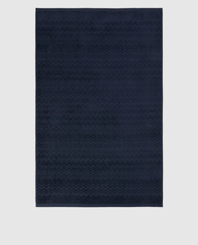 Missoni Home Blue Chalk Terry Towel with Pattern 1D3SP99958