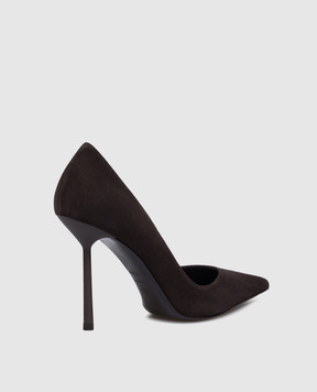 Le Silla Bella brown suede shoes 4215C090BXPPVEP