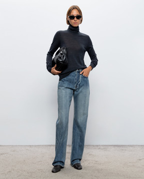 JW Anderson Blue jeans with a worn effect DT0124PG1852