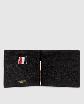 Thom Browne Black leather wallet MAW025L00198