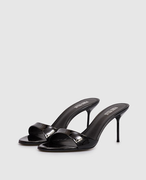 Paris Texas Black patent leather mules LIDIA PX1141XVN01