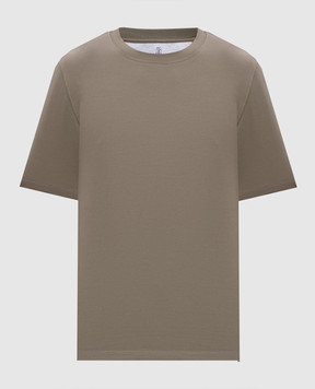 Brunello Cucinelli Khaki T-shirt M0B131308Y