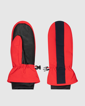Fusalp Children's red combined ski gloves Polar I0701