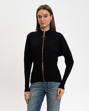 Balmain Black cardigan GF1TE201KJ44