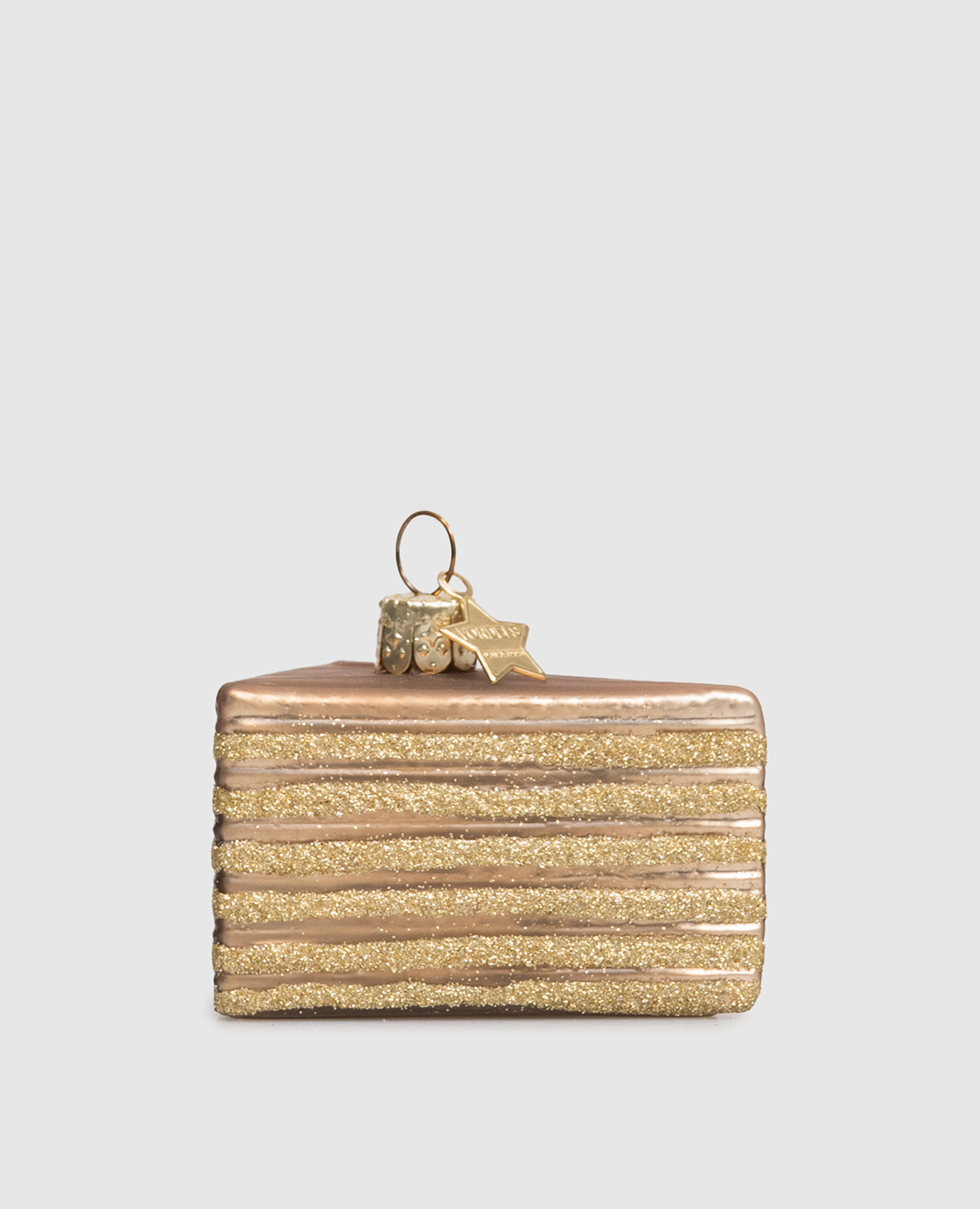 

Spekkoek Christmas tree toy Vondels, Brown