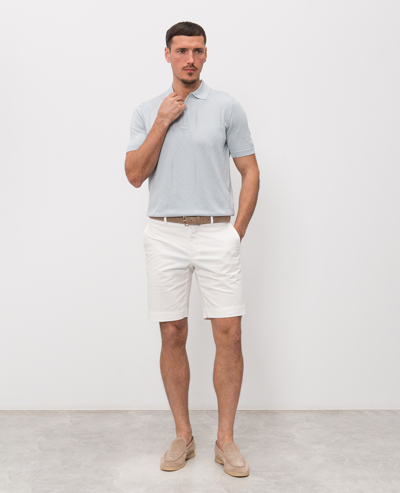 White shorts Slowear 2