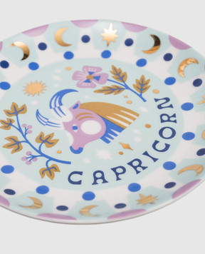 Bitossi Home Capricorn blue porcelain appetizer plate AST00004
