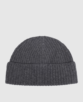 Brunello Cucinelli Gray cashmere hat M2294920