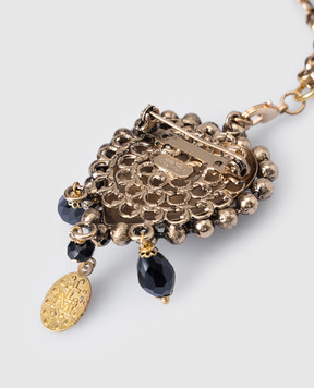 CelesteG Golden chain with beads 2325