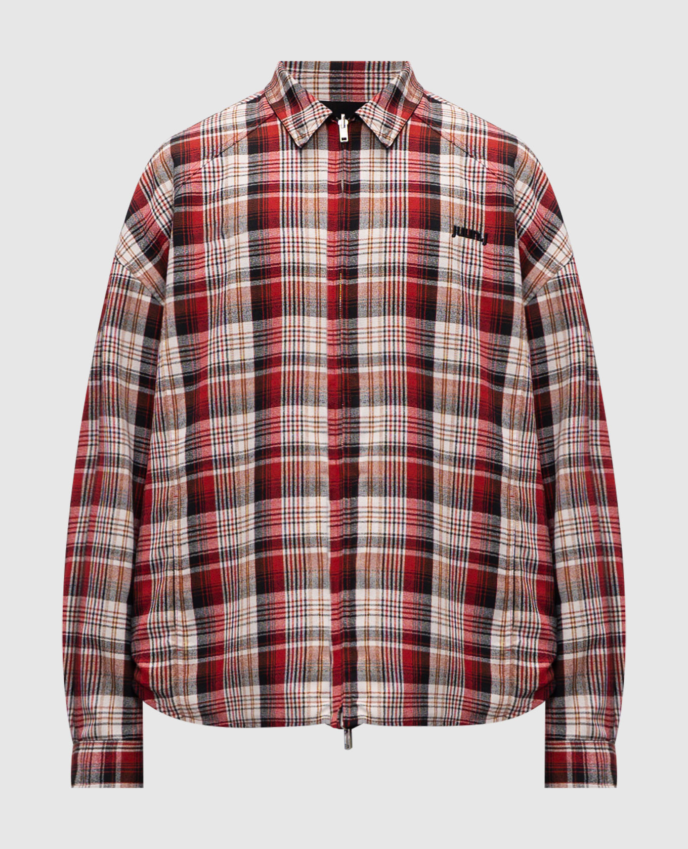 Reversible wool jacket with logo embroidery Juun.j