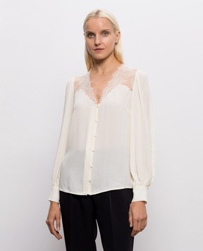 Twinset Ivory lace blouse 262TP2481