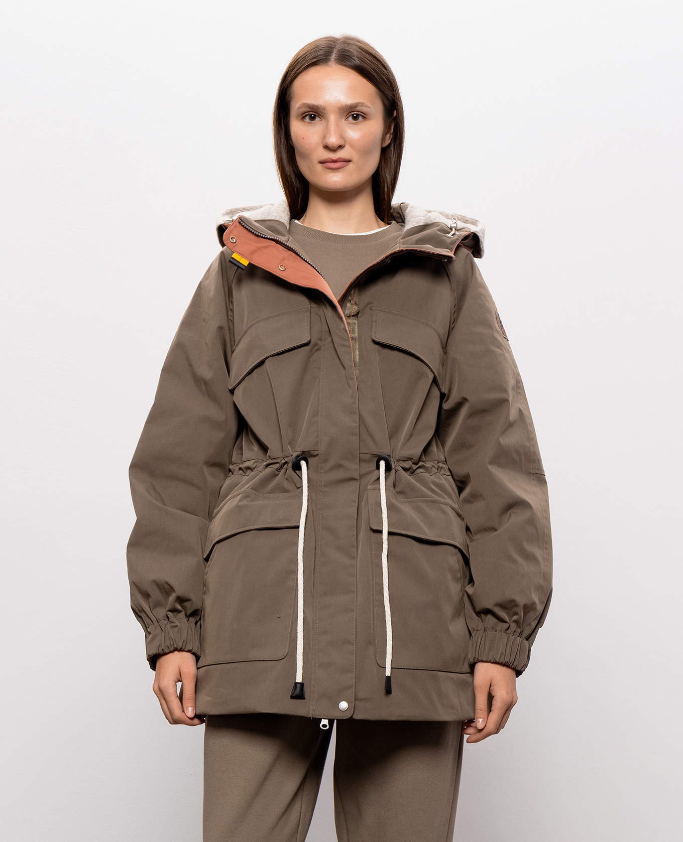 Naruse Khaki Down Parka Parajumpers 3