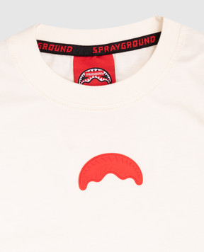 Sprayground Children's T-shirt Touch of Red SPY1508IVO