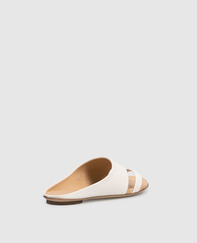 Premiata Beige leather flip-flops FRIDA M7362FRIDA
