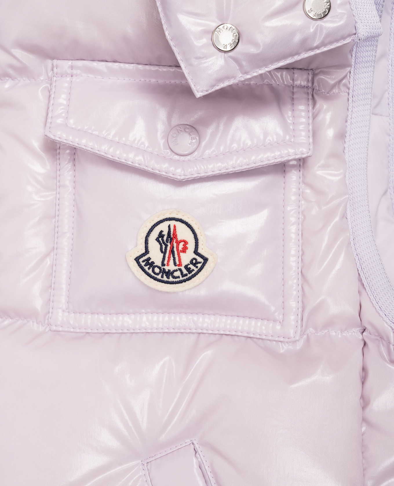 

Children's purple down vest Kamile Moncler ENFANT, Violet