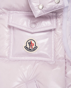 Moncler ENFANT Children's purple down vest Kamile L19541A00041597EU810