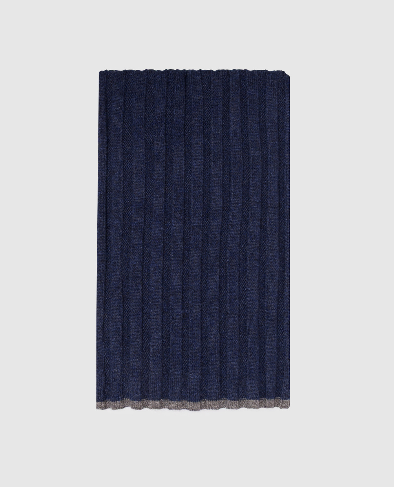 Blue cashmere scarf