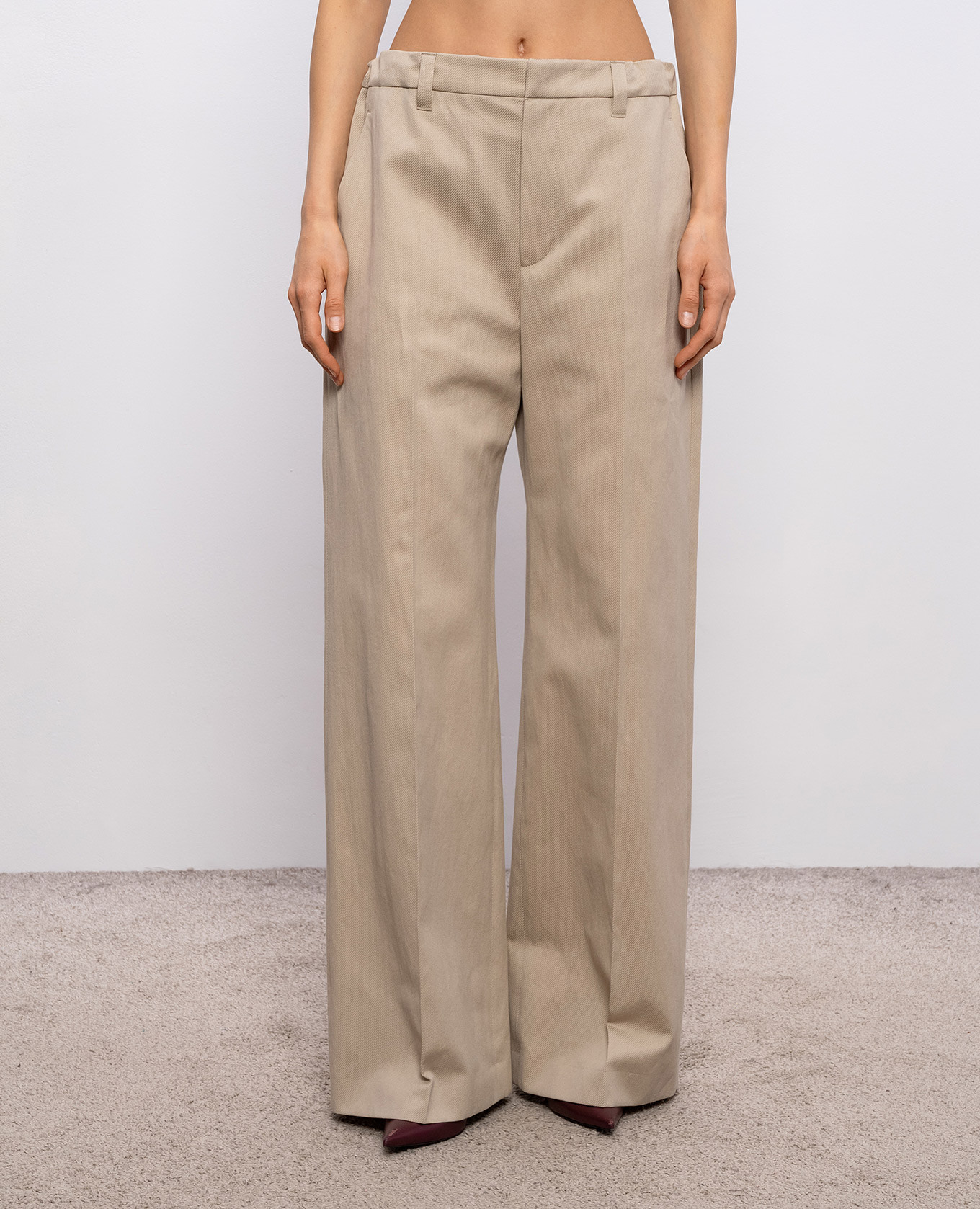 

Beige pants Brunello Cucinelli