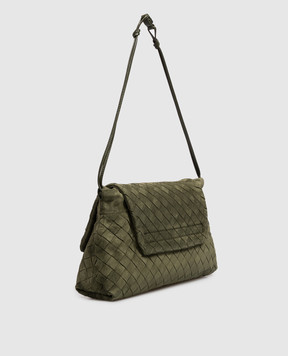 Bottega Veneta Green suede Giorno bag 857657V5ZZ0