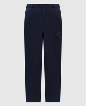 C.P. Company Blue cargo with linen MPA253A110658G