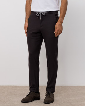 Marco Pescarolo Gray cashmere pants CARACCIOLO5443