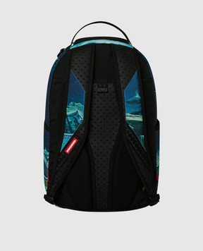Sprayground SHARK SECURITY CEO children's blue backpack 910B7394NSZ