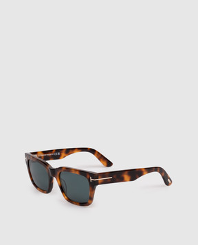 Tom Ford ANDY brown tortoiseshell sunglasses FT1333