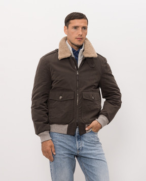 Brunello Cucinelli Brown jacket MG5456003