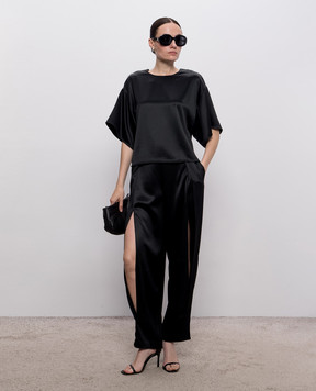 Simkhai Black blouse Alina 4262086AL