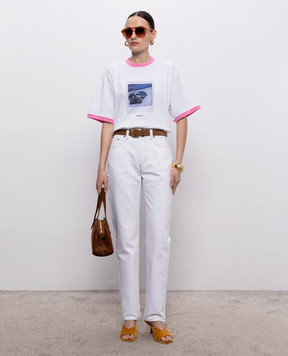 Versace White Polaroid Medusa T-shirt 10260961A18733