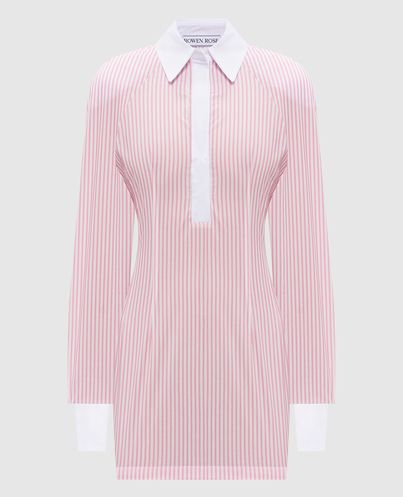 

White striped shirt dress Rowen Rose