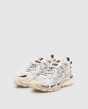 Off-White Be Right Back Mesh combo sneakers with textured logo OWIA289S26FAB001