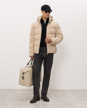 Brunello Cucinelli Beige down jacket MV4061836