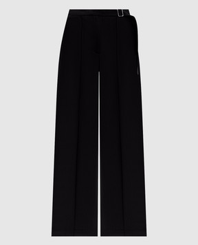 Loulou de Saison PRATT black flared pants with wool PRATT