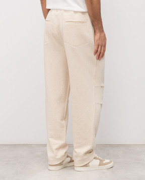 Brunello Cucinelli Beige sweatpants MR8313381G