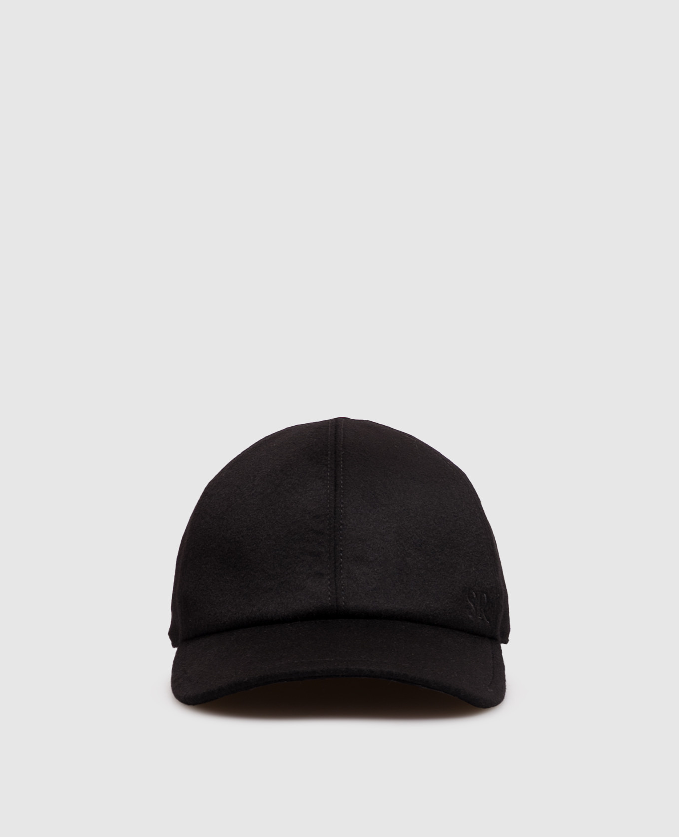 Black cashmere cap