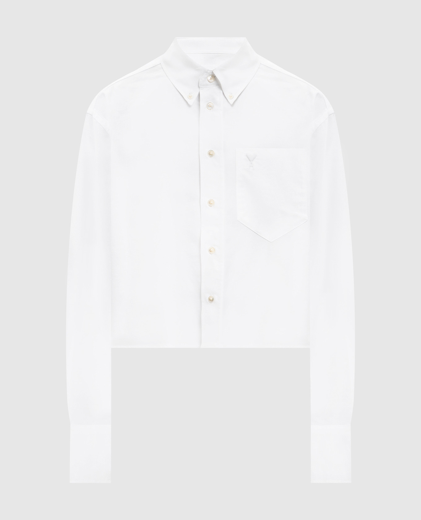 

White shirt with emblem Ami Paris