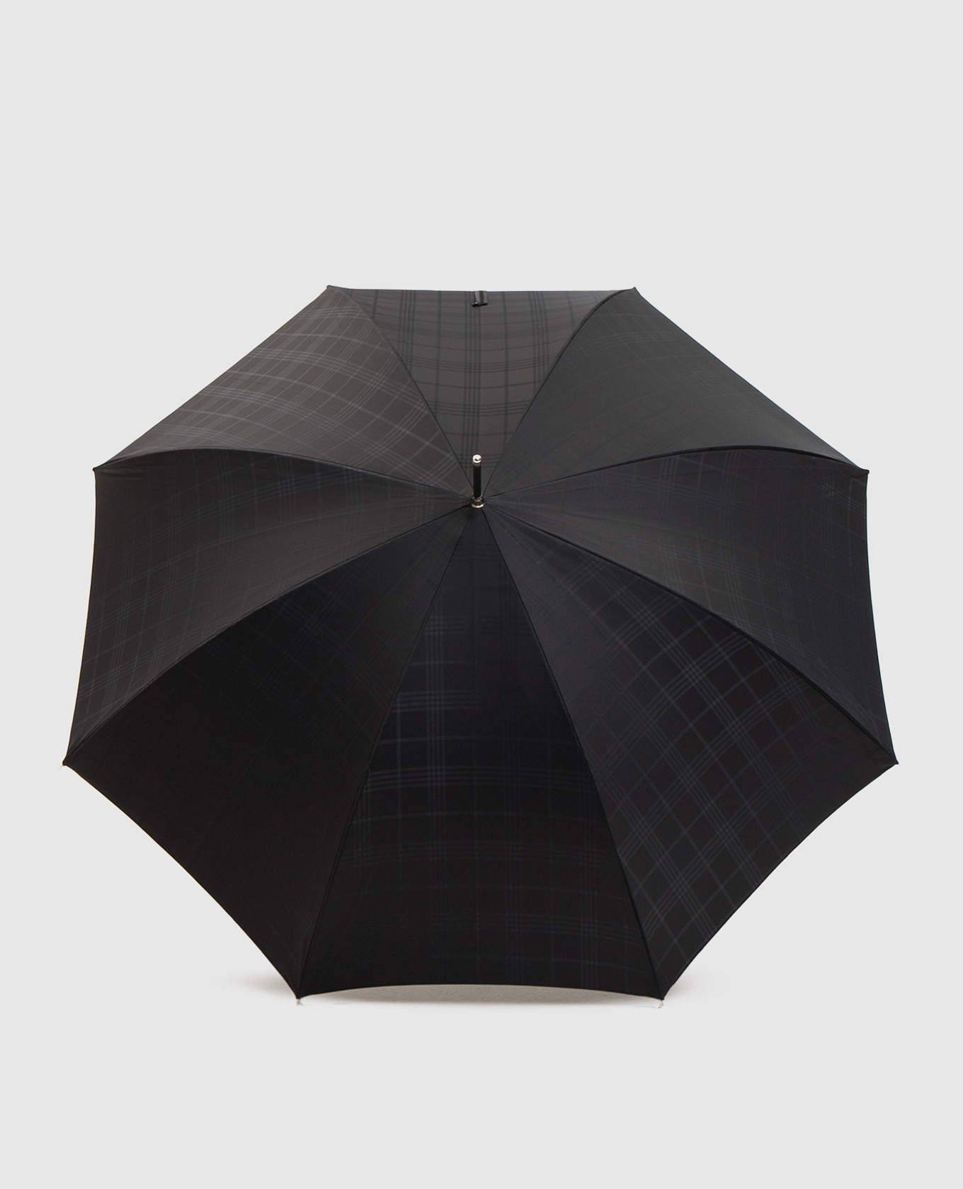 

Black Schnauzer patterned umbrella cane Pasotti