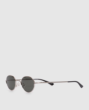 Alexander McQueen Silver sunglasses with logo engraving 861683I3330