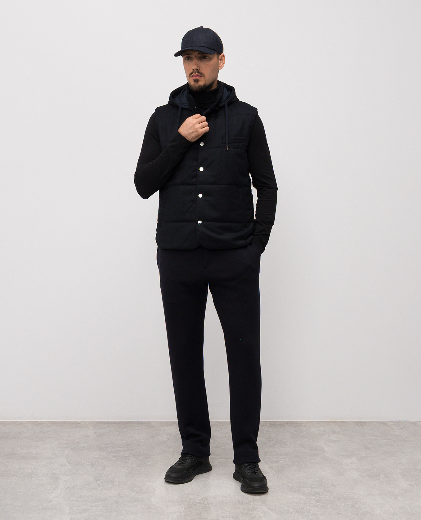 

Blue wool pants Canali