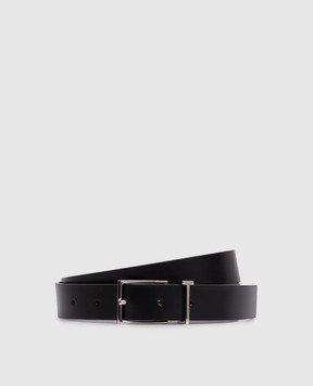 Tom Ford Black leather belt TB325LCL601S