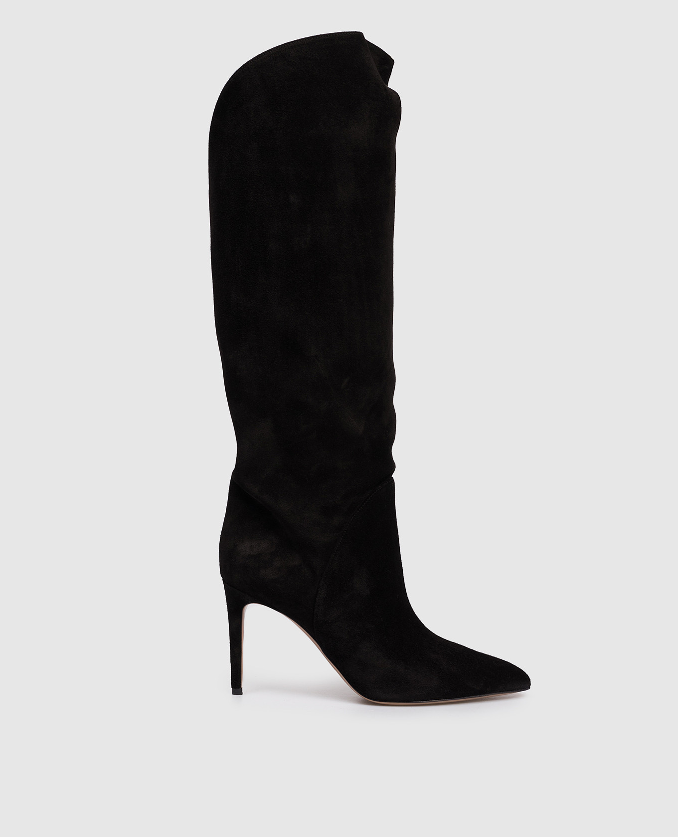 Black suede boots GAIA Paris Texas