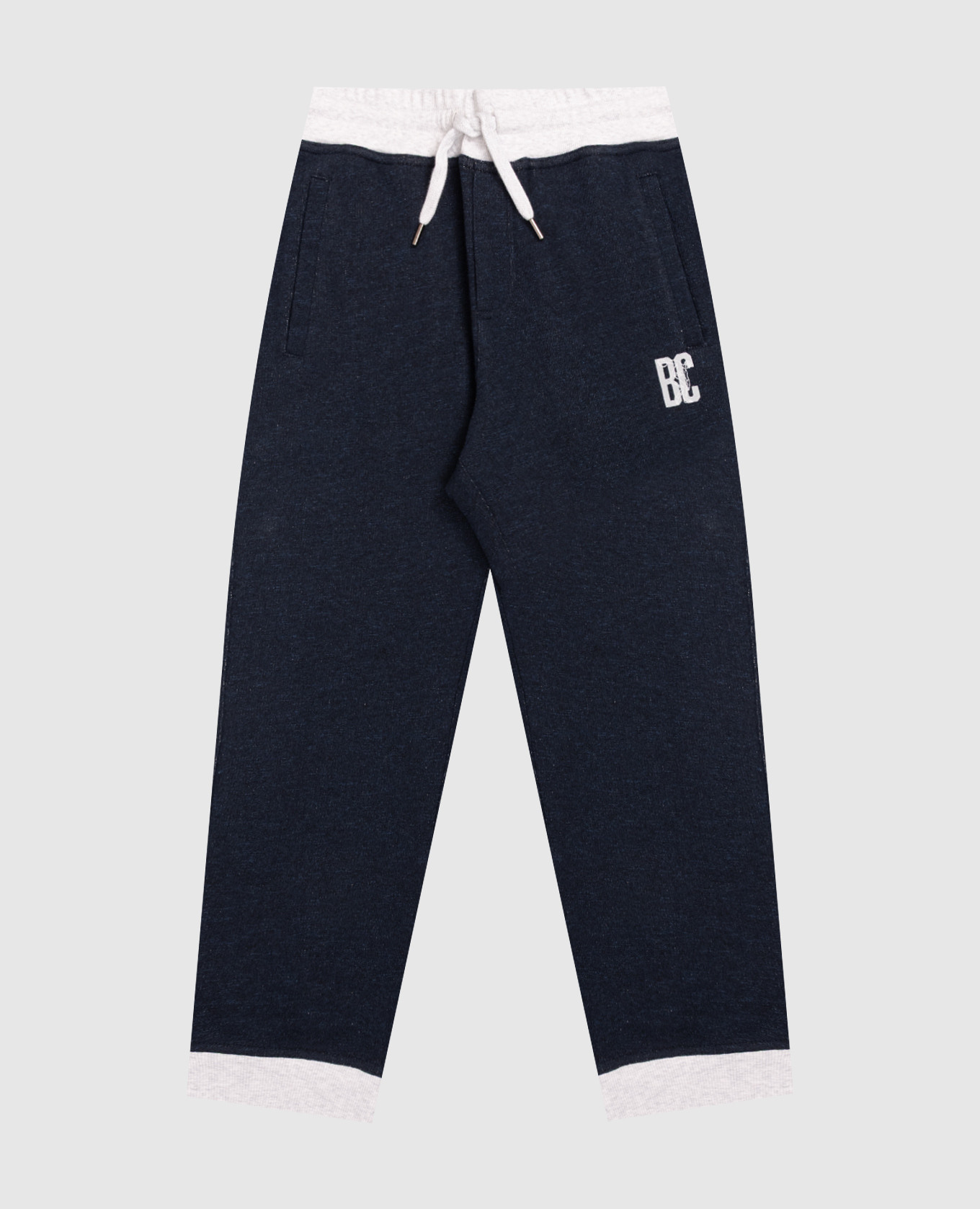 

Kids' blue joggers with monogram print Brunello Cucinelli