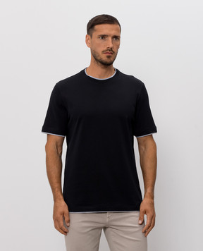 Brunello Cucinelli Black T-shirt M0B137427